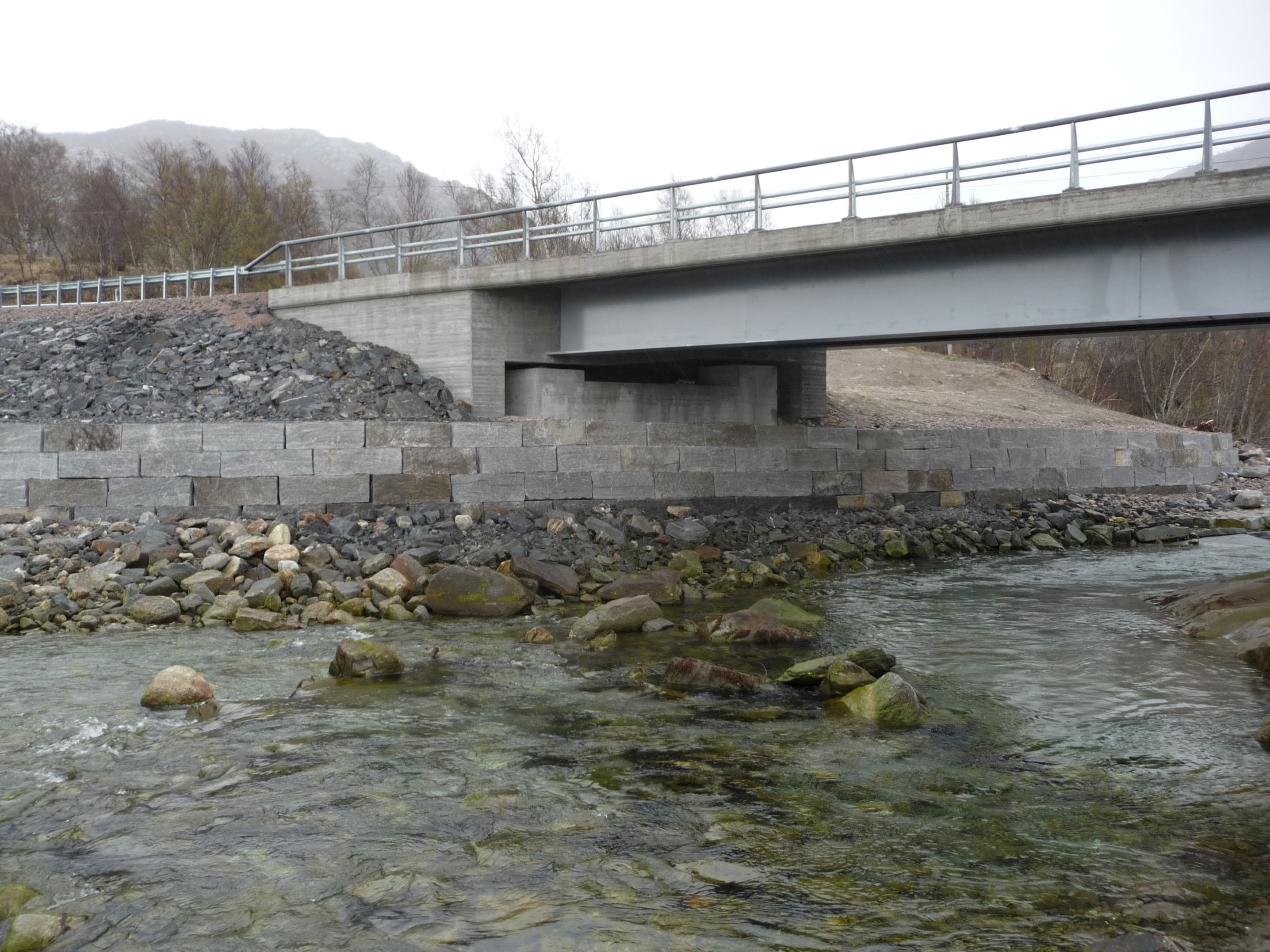 natursteinmur i granitt, gildeskål granitt, gildeskål